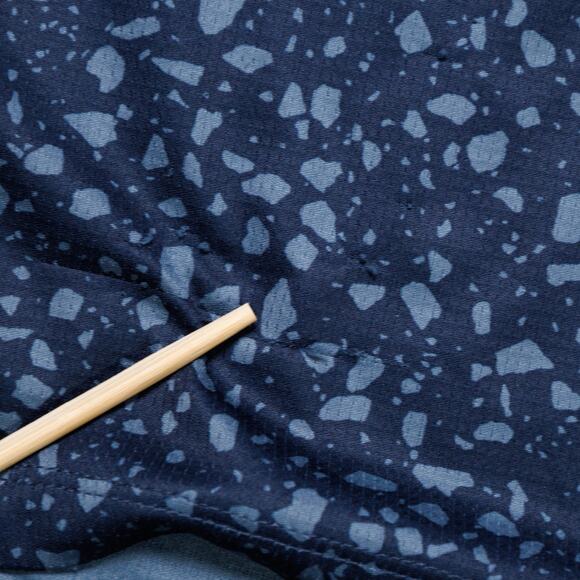 Ten Thousand Lightweight Microfiber Blue Dot Crewneck Tshirt Athletic Mens L - Picture 8 of 12